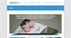 Desktop Screenshot of embrion-ivf.com